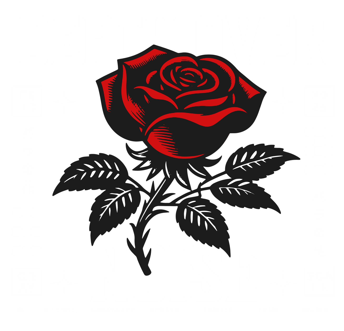 Depth Over Noise Rose - Unisex Heavy Cotton Tee