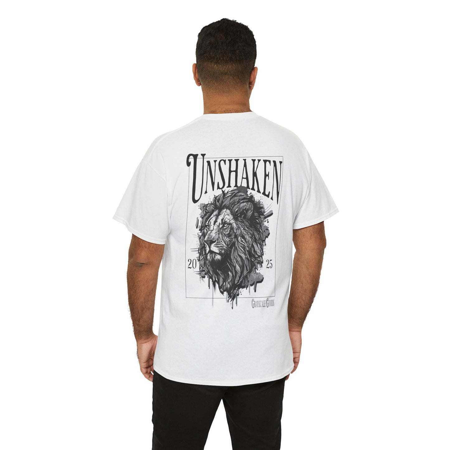 Unshaken Lion - Unisex Heavy Cotton Tee