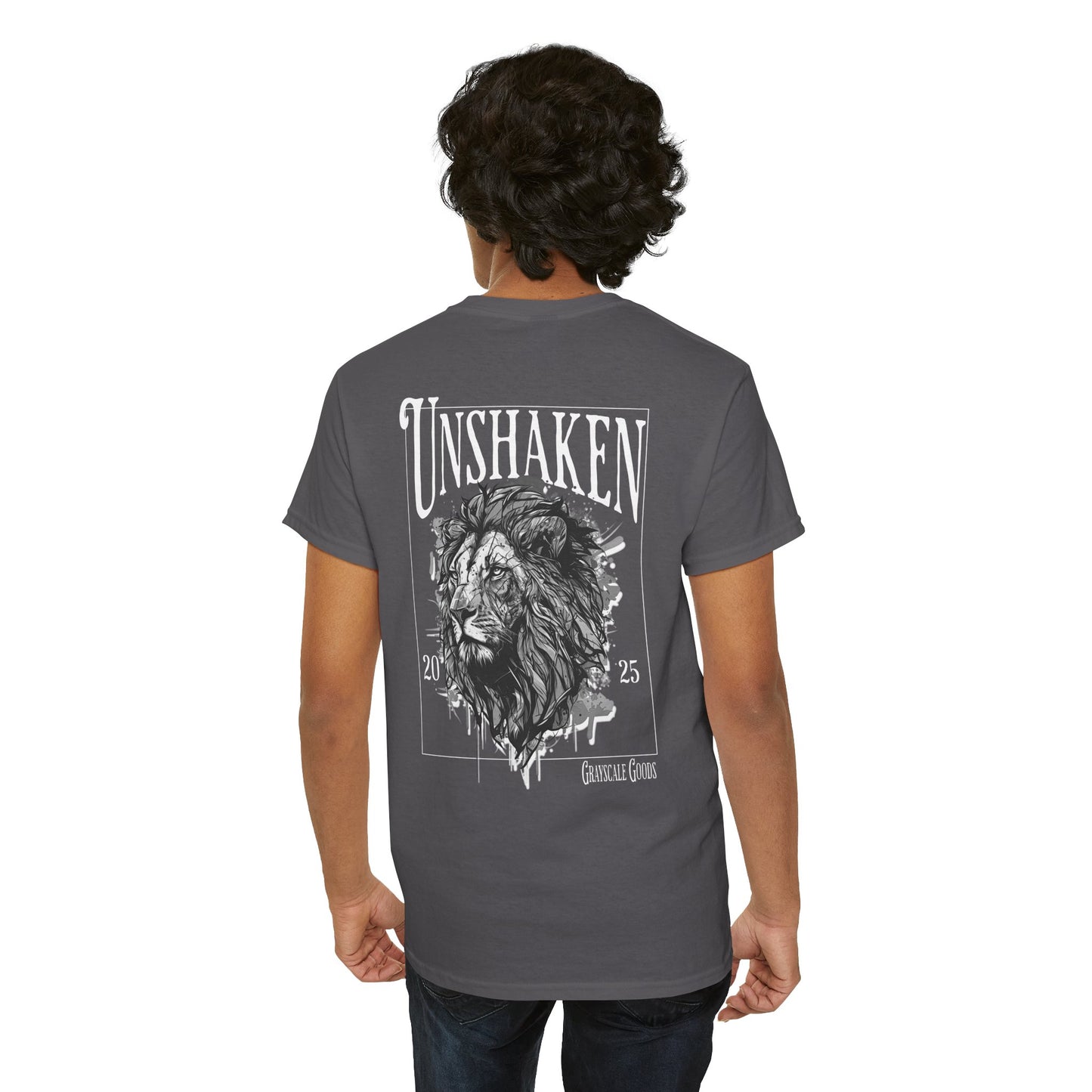 Unshaken Lion - Unisex Heavy Cotton Tee